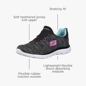 Skechers Memory Fit Wide Sneakers 9.5W